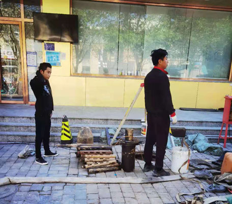 吴桥马路顶管施工